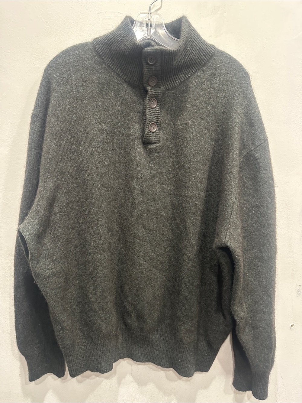 American blue 100% Himalayan yak sweater XXL soft cozy warm excellent